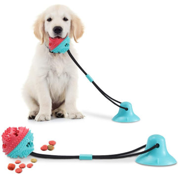 Pet Dogs Teething Rope Toys with Suction Cup